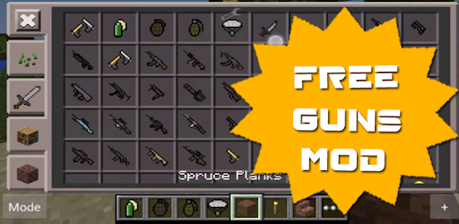 GUNS Mod MCPE PC screenshot GUNS Mod MCPE PC screenshot
