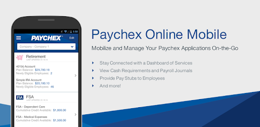 Paychex Flex PC screenshot Paychex Flex PC screenshot