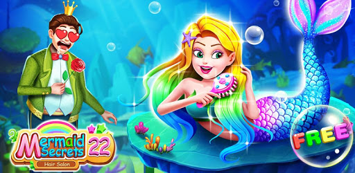 Mermaid Secrets22 –Princess Hair Salon for Party PC screenshot
