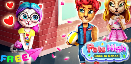 Pets High1-Nerdy Girl Love Story in High School PC screenshot