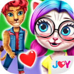 Pets High1-Nerdy Girl Love Story in High School icon