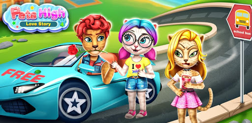 Pets High4- Nerdy Girl's Love Story PC screenshot
