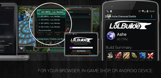 LoLBuilder.net Diamond Builds PC screenshot LoLBuilder.net Diamond Builds PC screenshot