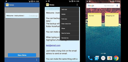 Free Notes Notepad App PC screenshot Free Notes Notepad App PC screenshot
