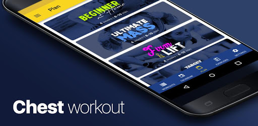 Chest workout plan PC screenshot Chest workout plan PC screenshot