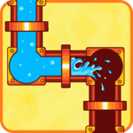 Plumber World : connect pipes (Play for free) icon