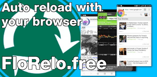 Auto reload with your browser【FloRelo.free】 PC screenshot