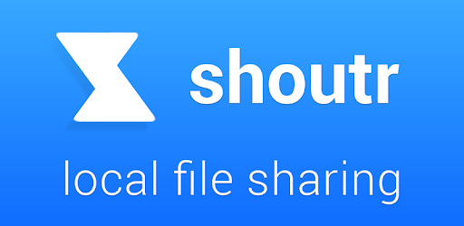 shoutr BETA - file sharing PC screenshot
