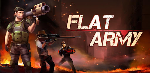 Flat Army: 2D Shooter PC screenshot