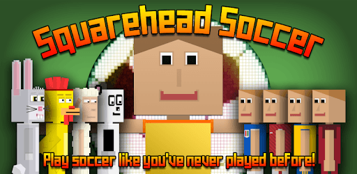 Squarehead Soccer - A crazy free kick soccer game PC screenshot