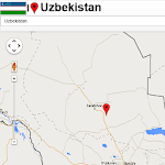 Uzbekistan map for PC
