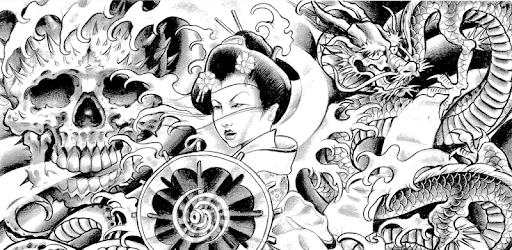 Japanese Tattoo Set Wallpapers PC screenshot