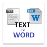 txt to word for PC txt to word for PC