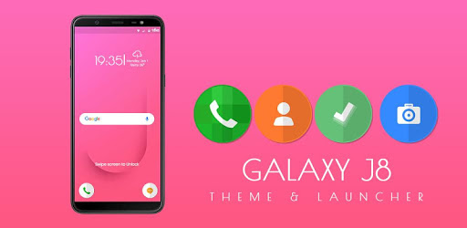 Samsung Galaxy J8 theme and launcher PC screenshot