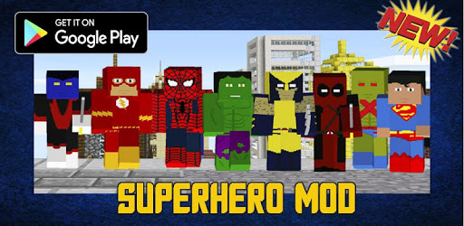 Superhero mods for Minecraft PC screenshot Superhero mods for Minecraft PC screenshot