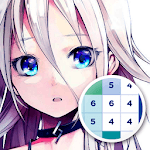 Anime & Manga Color by Number - Sandbox Pixel Art icon