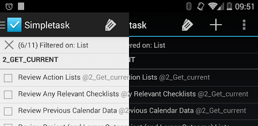 Simpletask Cloudless PC screenshot