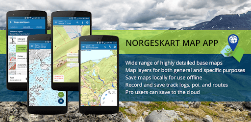 Norgeskart outdoors PC screenshot