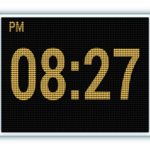 LED Digital Table Clock for PC LED Digital Table Clock for PC