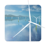 Coastal Wind Farm 3D Live Wallpaper icon
