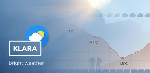 Klara weather PC screenshot Klara weather PC screenshot