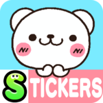 Bear heart Stickers Free icon