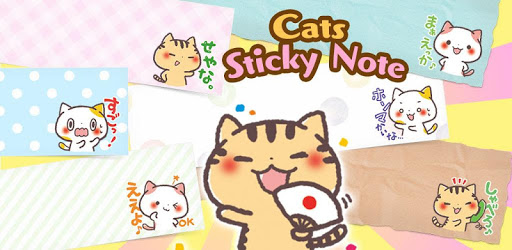 Kansai Cats Sticky Note PC screenshot Kansai Cats Sticky Note PC screenshot