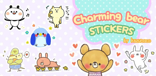 Charming bear Stickers Free PC screenshot Charming bear Stickers Free PC screenshot