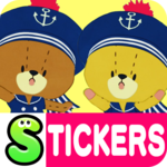 TINY TWIN BEARS Stickers icon