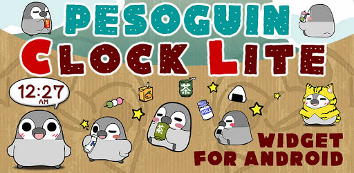 Pesoguin Clock Widget -Penguin PC screenshot