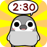 Pesoguin Clock Widget -Penguin for PC