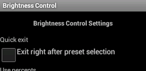 Brightness Control PC screenshot