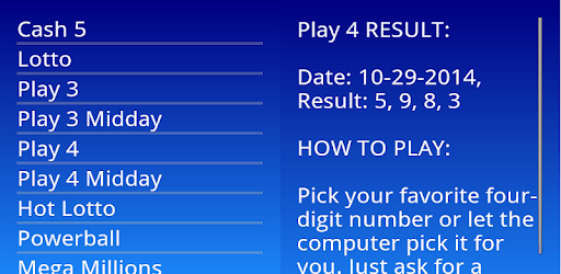 Delaware winning numbers PC screenshot Delaware winning numbers PC screenshot