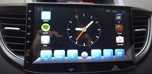 Simple Analog Clock Wallpaper PC screenshot