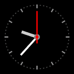 Simple Analog Clock Wallpaper for PC