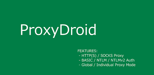 ProxyDroid PC screenshot