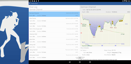 Subsurface-mobile PC screenshot