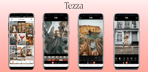 Tezza - Aesthetic Photo Editor, Presets & Filters PC screenshot