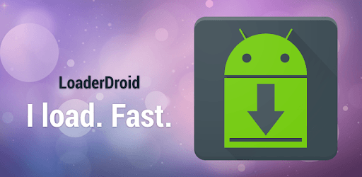 Loader Droid download manager PC screenshot