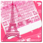 Pink Eiffel Keyboard Theme for PC Pink Eiffel Keyboard Theme for PC