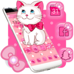 Pink Kitty Cute Theme icon