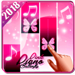 Couverture Pink Cute Piano Tiles for girl for PC