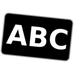 Signboard for PC