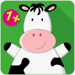 Moo & animals - kids game for toddlers from 1 year icon