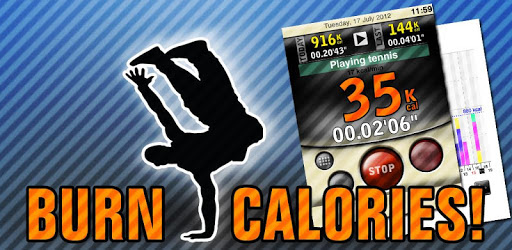 Burned Calories Counter PC screenshot