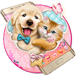 Kitty and Puppy Theme for PC