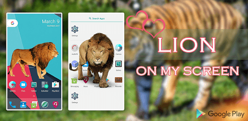 Lion On My Screen PC screenshot