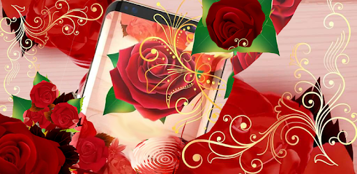 Red Roses Live Wallpaper Koi Fish PC screenshot Red Roses Live Wallpaper Koi Fish PC screenshot
