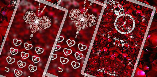 rose diamond love shining tema PC screenshot rose diamond love shining tema PC screenshot