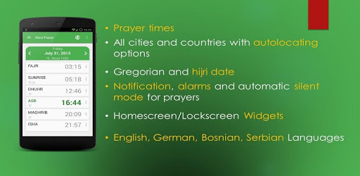 Devridaim (Prayer Time + Athan + Holidays + Qibla) PC screenshot